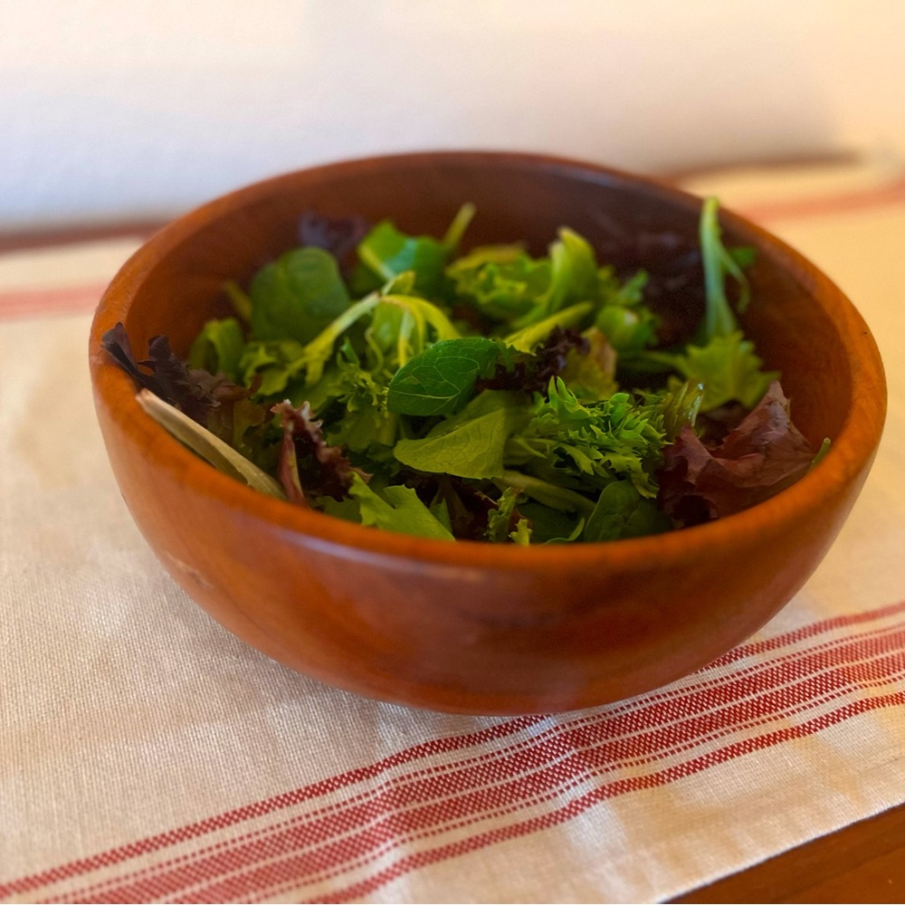 Wooden salad 🥗 bowl